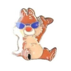 Disney Dale Trading Pin Chipmunk Sunglasses Brooch Lapel Pin Badge Accessories